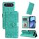 Mobigear Sunflower iPhone Air Hoesje Bookcase Portemonnee - Groen