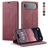 CaseMe 013 iPhone Air Hoesje Bookcase Portemonnee - Rood