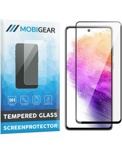 Mobigear Premium Samsung Galaxy A53 Glazen Screenprotector - Case Friendly - Zwart