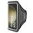 Mobiparts Comfort Fit Telefoonhouder Hardlopen Samsung Galaxy S23 Sport Hoesje Neopreen Sportarmband - Zwart