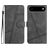 Mobigear Stitch iPhone Air Hoesje Bookcase Portemonnee - Grijs