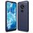 Mobigear Brushed Slim Nokia 7.2 Hoesje Flexibel TPU Backcover - Marineblauw
