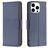 Mobigear Excellent iPhone 16 Pro Hoesje Bookcase Portemonnee - Blauw