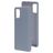 Mobiparts Samsung Galaxy A51 Siliconen Hoesje Backcover - Royal Grey
