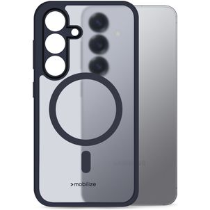 Mobilize Hybrid Samsung Galaxy S25 MagSafe Hoesje Hardcase Backcover Shockproof - Blauw