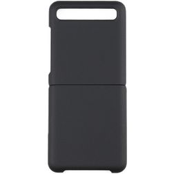Mobigear Rubber Touch Samsung Galaxy Z Flip Siliconen Hoesje Backcover - Zwart