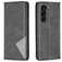 Mobigear Rhombus Slim Samsung Galaxy S24 Plus Hoesje Bookcase - Zwart