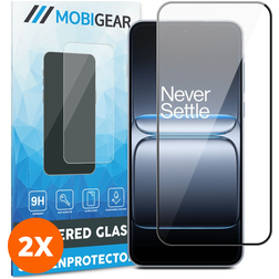 Mobigear Premium OnePlus Nord 5 Glazen Screenprotector - Case Friendly - Zwart (2-Pack)