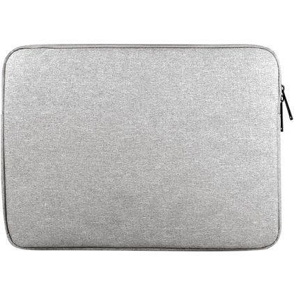 Mobigear Oxford Laptop Sleeve 15.6 inch Laptop hoes - Grijs