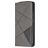 Mobigear Rhombus Slim Nokia 2.2 Hoesje Bookcase - Grijs