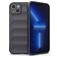 Mobigear Bumpy iPhone 14 Plus Hoesje Flexibel TPU Backcover - Antraciet