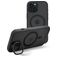 Mobilize Hybrid Pro iPhone 15 MagSafe Hoesje Hardcase Backcover Shockproof - Zwart