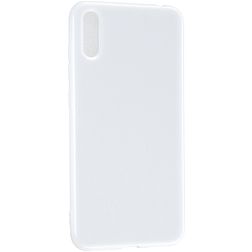 Mobigear Colors Huawei Y7 Pro (2019) Hoesje Flexibel TPU Backcover - Wit