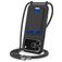 Mobigear Lanyard Card iPhone 17 Pro Siliconen Hoesje met koord en Pasjeshouder - Zwart