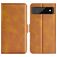 Mobigear Slim Magnet Google Pixel 6a Hoesje Bookcase Portemonnee - Cognac