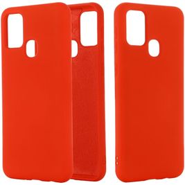 Mobigear Rubber Touch Samsung Galaxy M51 Siliconen Hoesje Backcover - Rood