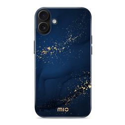 MIO iPhone 16 MagSafe Hoesje Hardcase Backcover - Midnight Sparkle
