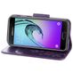 Mobigear Flowers Samsung Galaxy A5 (2017) Hoesje Bookcase Portemonnee - Paars