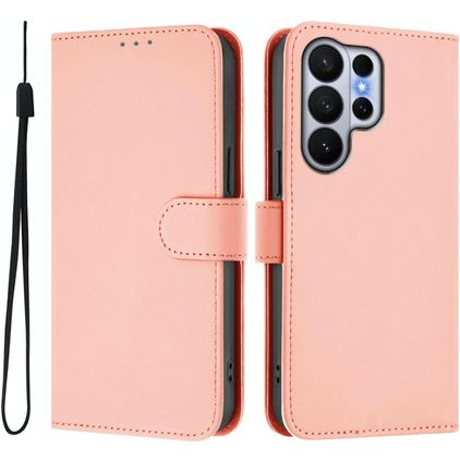 Mobigear Urban Wallet Samsung Galaxy S26 Ultra Hoesje Bookcase Portemonnee - Roze