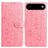 Mobigear Flowers iPhone Air Hoesje Bookcase Portemonnee - Roze