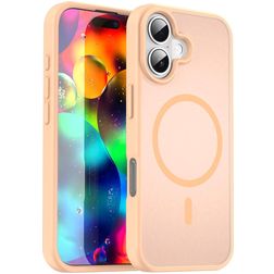 Mobigear Shockproof iPhone 17 MagSafe Hoesje Hardcase Backcover - Rouge Powder