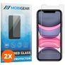 Mobigear iPhone XR Glazen Screenprotector - Case Friendly (2-Pack)