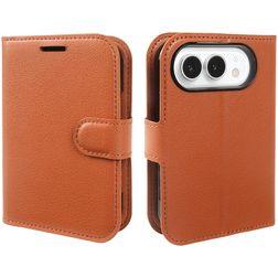 Mobigear Classic iPhone Duo Hoesje Bookcase Portemonnee - Bruin