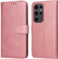 Mobigear Wallet Samsung Galaxy S24 Ultra Hoesje Bookcase Portemonnee - Roségoud