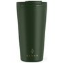 Burga Coffee Mug Dubbelwandige RVS Koffie To Go Mok - 470 ml - Khaki