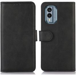 Mobigear Wallet Nokia X30 Hoesje Bookcase Portemonnee - Zwart