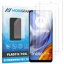 Mobigear Motorola Moto E32s Screenprotector Folie - Case Friendly (3-Pack)