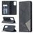 Mobigear Rhombus Slim Samsung Galaxy A52 Hoesje Bookcase - Zwart