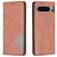 Mobigear Rhombus Slim Google Pixel 8 Pro Hoesje Bookcase - Bruin