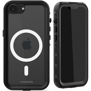 Mobilize Waterproof iPhone 17e Waterdicht MagSafe Hoesje Hardcase Backcover - Zwart