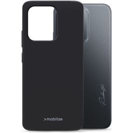 Mobilize Rubber Gelly Xiaomi Redmi 15C Hoesje Flexibel TPU Backcover - Zwart