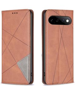 Mobigear Rhombus Slim Google Pixel 11 Pro Hoesje Bookcase - Bruin