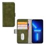 Mobilize Elite Gelly iPhone 13 Pro Hoesje Bookcase Portemonnee - Groen