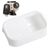 Mobigear Classic GoPro Remote Hoesje Flexibel Siliconen - Wit