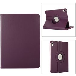 Mobigear DuoStand iPad 10 (2022) Hoes Draaibare Bookcase - Paars