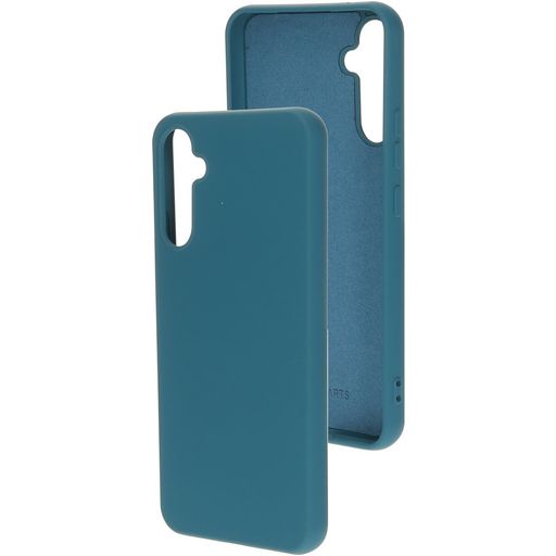 Mobiparts Samsung Galaxy A34 Siliconen Hoesje Backcover - Blueberry Blue