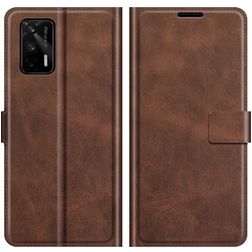 Mobigear Wallet Realme GT Hoesje Bookcase Portemonnee - Bruin