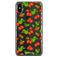 Mobigear Design iPhone XS Max Hoesje Flexibel TPU Backcover - Rose Hips