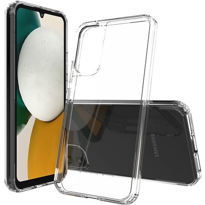 Mobigear Crystal Doorzichtig Samsung Galaxy A34 Hoesje Hardcase Backcover Shockproof - Transparant