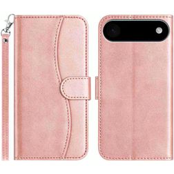 Mobigear S Line iPhone Air Hoesje Bookcase Portemonnee - Roségoud