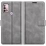 Mobigear Wallet Motorola Moto G10 Hoesje Bookcase Portemonnee - Grijs