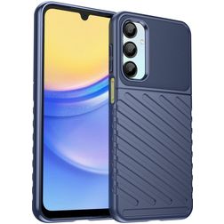 Mobigear Groove Samsung Galaxy A26 Hoesje Flexibel TPU Backcover - Blauw