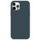 Valenta Snap Luxe iPhone 12 Pro Max Hoesje Echt Leer Backcover - Blauw