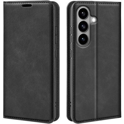 Mobigear Retro Slim Samsung Galaxy S26 Hoesje Bookcase Portemonnee - Zwart