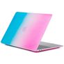 Mobigear Rainbow Matte MacBook Pro 13 Inch (2016-2023) Hoes Hardshell Laptopcover MacBook Case - Blauw / Roze - Model A1706 / A1708 / A1989 / A2159 / A2289 / A2251 / A2338