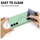 Mobigear Rubber Touch Samsung Galaxy S24 FE Siliconen Hoesje Backcover - Groen